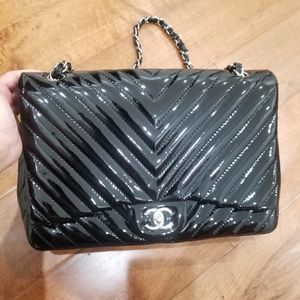 Chanel Chevron Jumbo